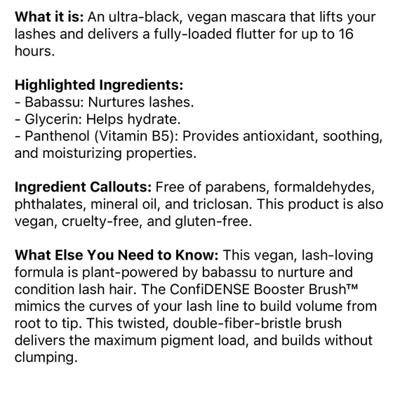 Pick 8/$50 Tarte Mini Big Ego Mascara🆕 - Picture 6 of 9